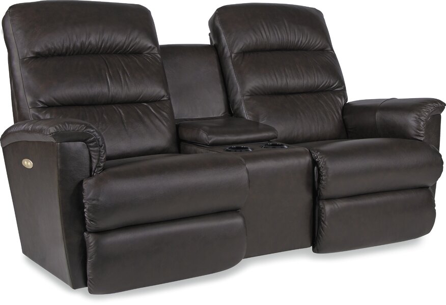 tripoli leather reclining sofa